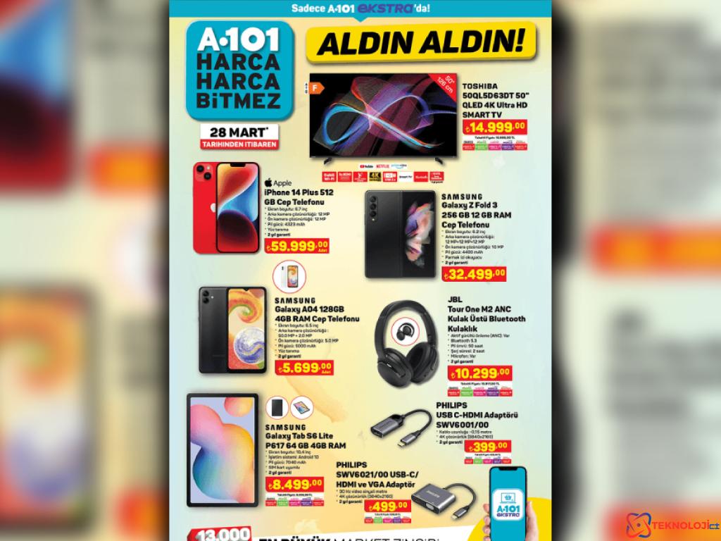 A101’den katlanabilir telefon hamlesi! İşte fiyatı ve özellikleri