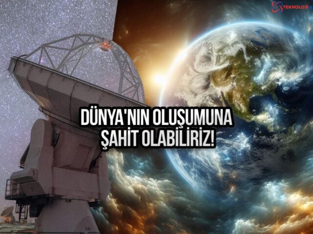 Dünya nasıl oluştu? ALMA’dan büyük keşif!