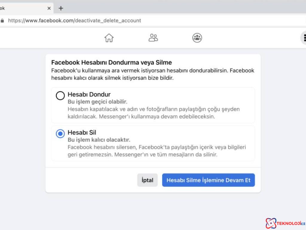 Facebook hesap silme – Adım adım rehber [2024]