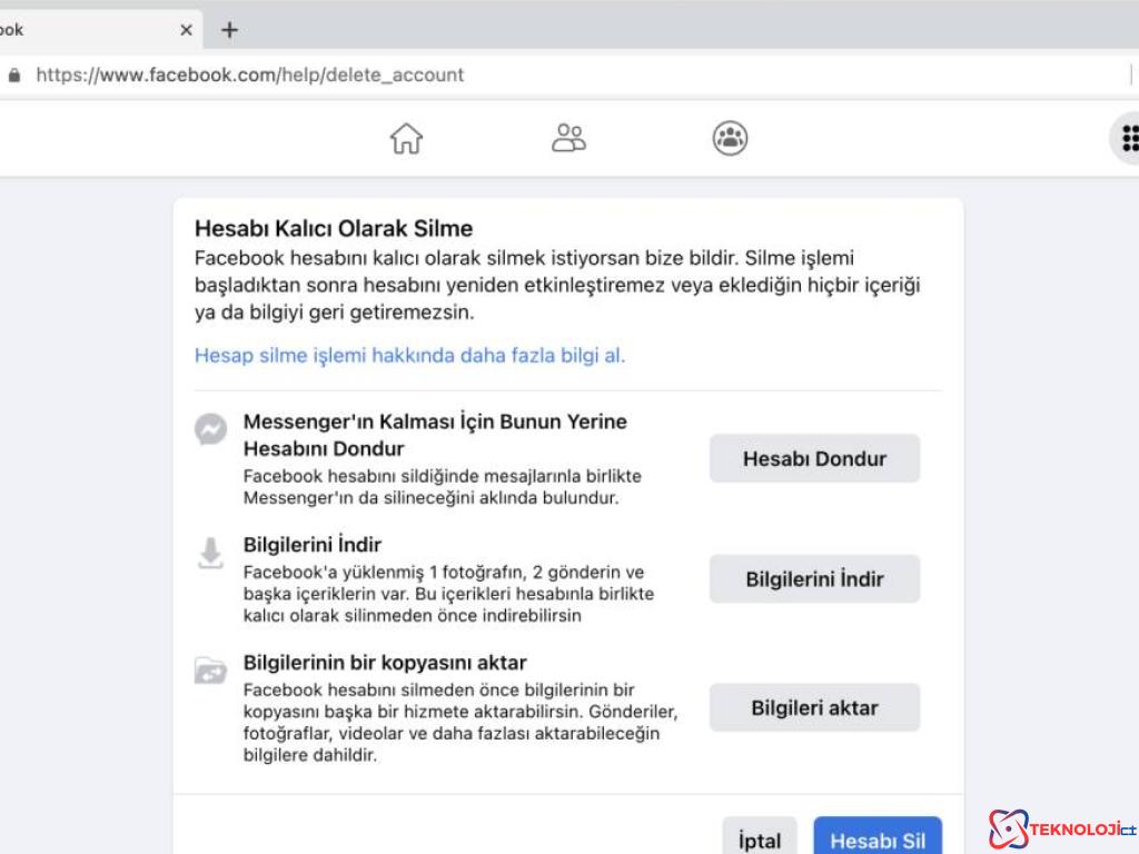 Facebook hesap silme – Adım adım rehber [2024]