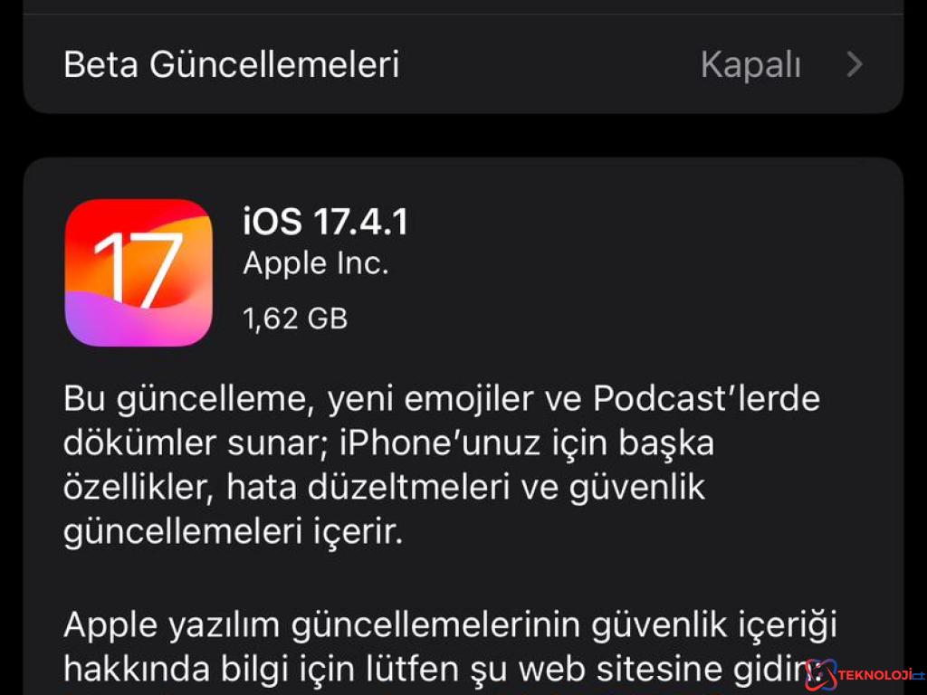 iOS 17.4.1 güncellemesi yayında! İşte değişiklikler