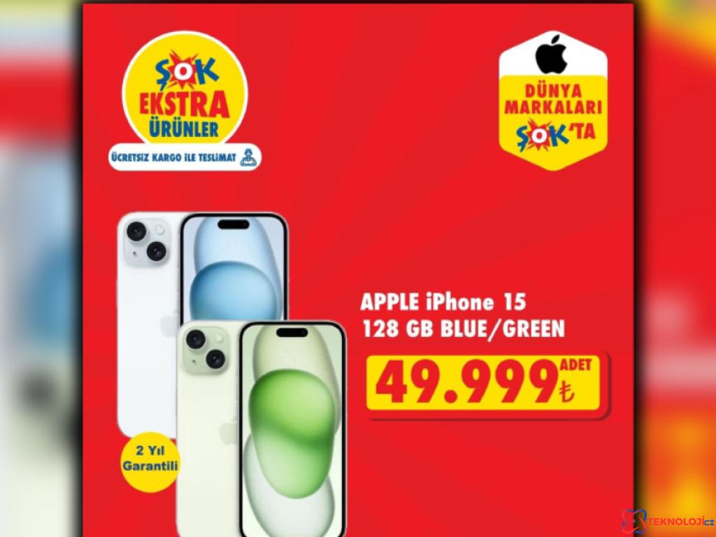 ŞOK, Apple’dan daha ucuza iPhone 15 satıyor!