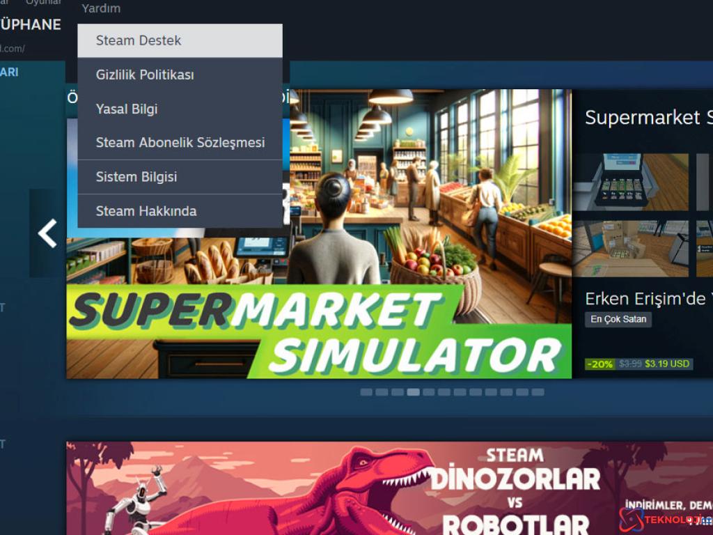 Steam oyun iade etme nasıl yapılır?