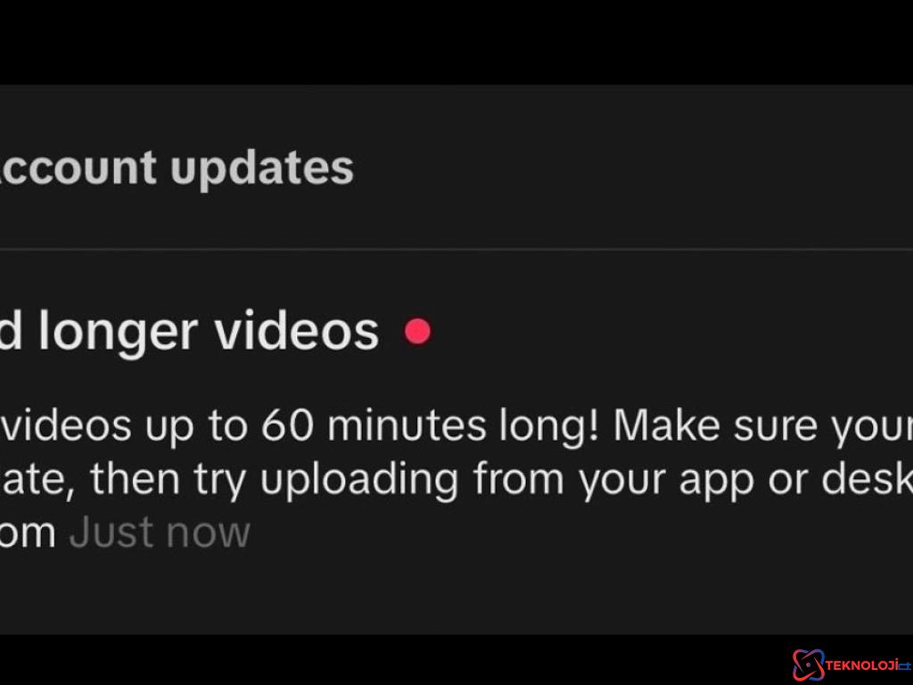 TikTok’tan Büyük Adım: 60 Dakika Video Yükleme İmkanı