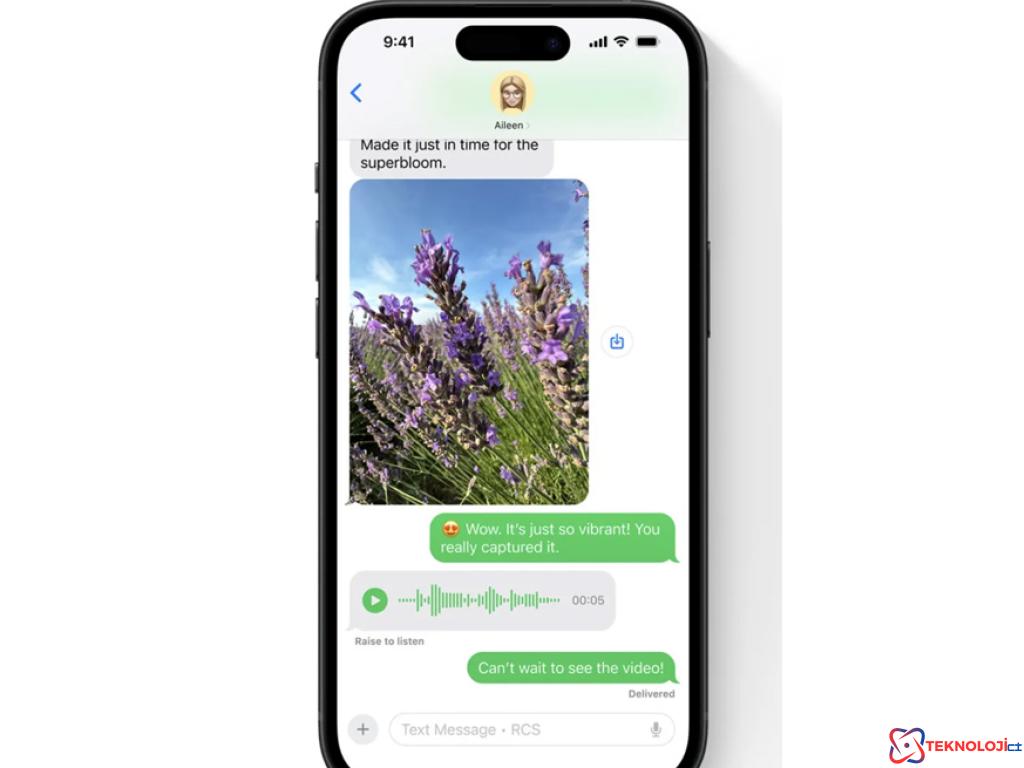Apple'ın RCS Duyurusu