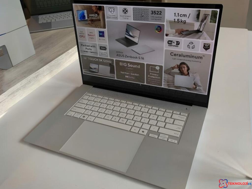 ZenBook S 16 Ekranı: Göz Alıcı Bir Deneyim!