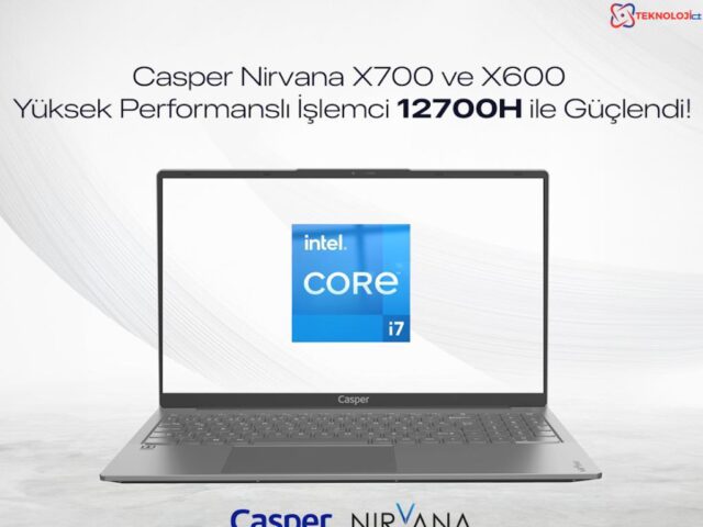 Casper’ın Yenilikçi Dizüstü Bilgisayarları: Nirvana X700 ve X600