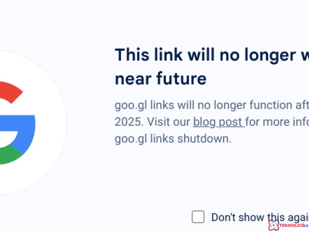 Google Link Kısaltma Servisi Goo.gl Artık Tarihe Karışıyor