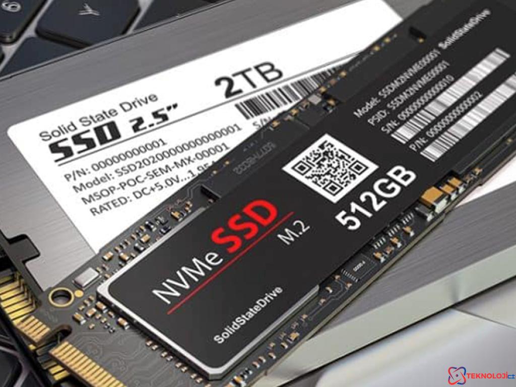 2. SSD (SATA ve NVMe)