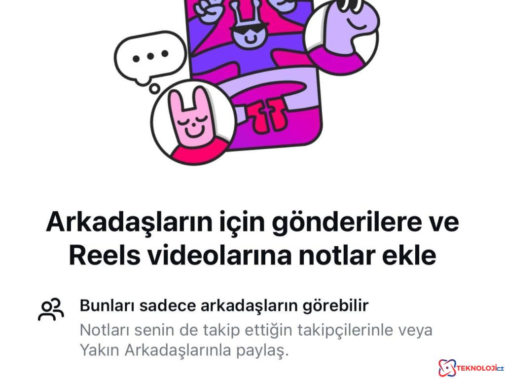 Instagram, Reels için Not Ekleme Özelliği Getiriyor!