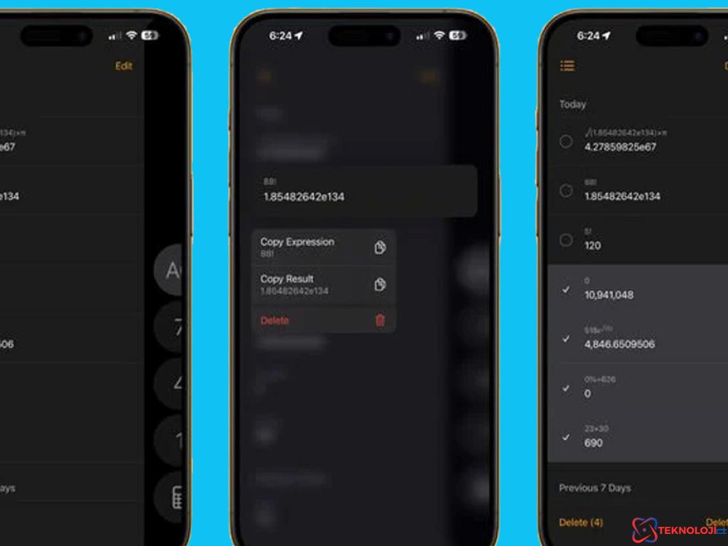 iOS 18 Hesap Makinesi Güncellemesi Detayları