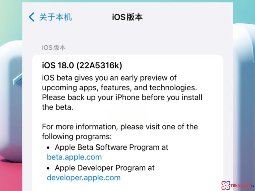 iOS / iPadOS 18 Beta 4 Güncellemesi ile Gelen Yenilikler