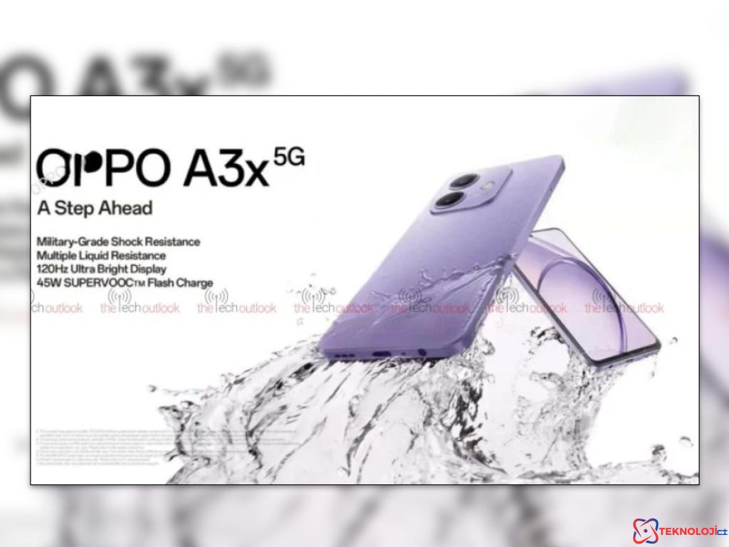 Oppo A3x Teknik Özellikleri!