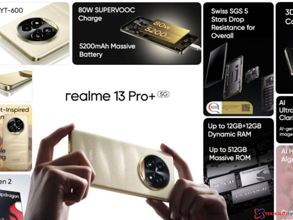 İşte Realme 13 Pro ve 13 Pro+ Özellikleri: