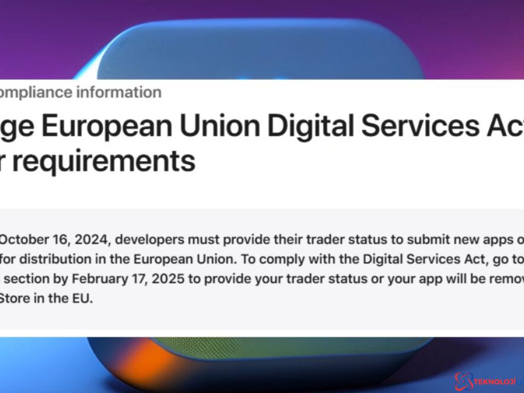 Apple App Store Avrupa DSA Düzenlemesi