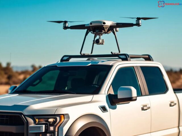 Ford’un Pikaplara Entegre Edeceği Drone İniş Platformu