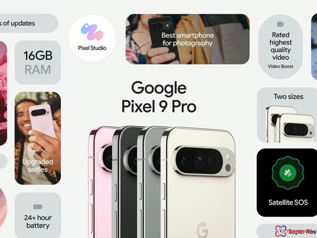 Pixel 9 Pro ve Pixel 9 Pro XL Özellikleri