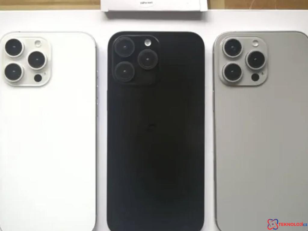 iPhone 16 Pro Max'in Renk Seçenekleri