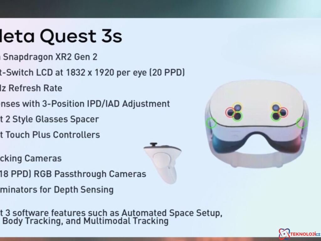 Meta Quest 3S VR Hakkında Sızan Bilgiler