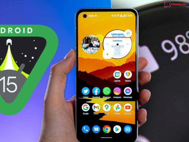 Android 15 Renkli Bildirim Çubuğu İle Yenilik Geliyor