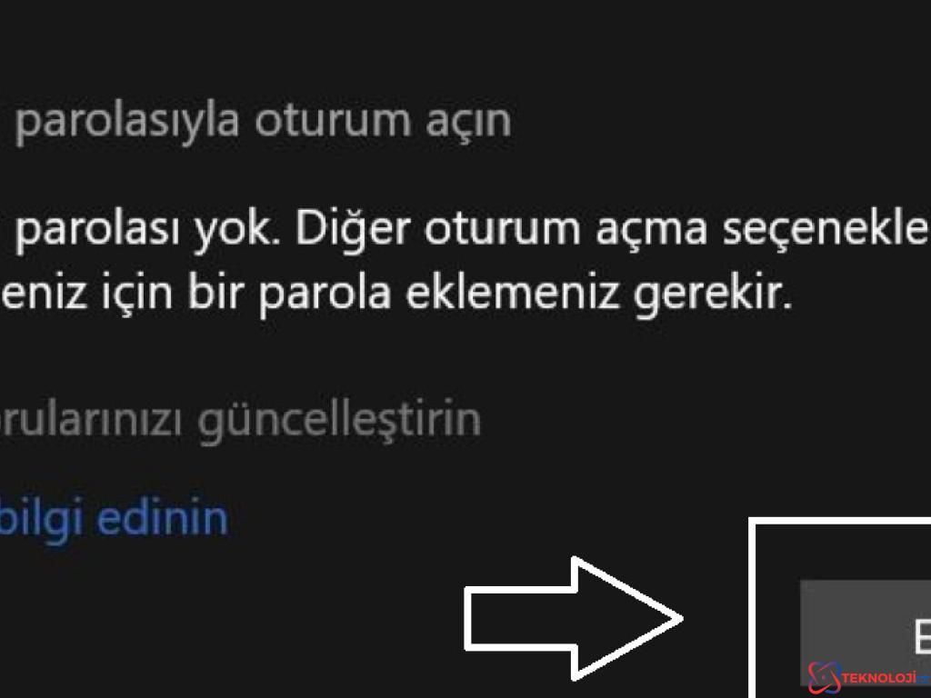 Bilgisayara Şifre Koyma ve Güçlü Şifre Seçimi