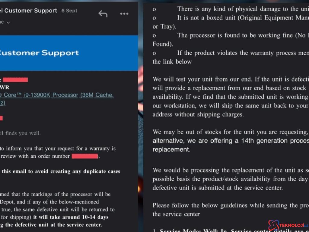 Intel i9-13900K İşlemcilerde RMA Politikası Değişikliği
