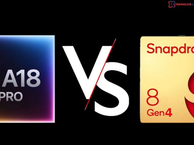 İşlemci Karşılaştırması: A18 Pro vs Snapdragon 8 Gen 4