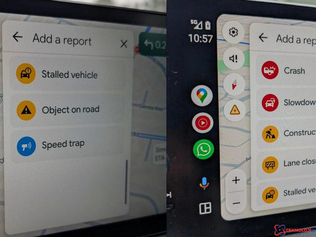 Android Auto ile Google Haritalar'a Yenilik Geldi: Kaza Bildirimleri!