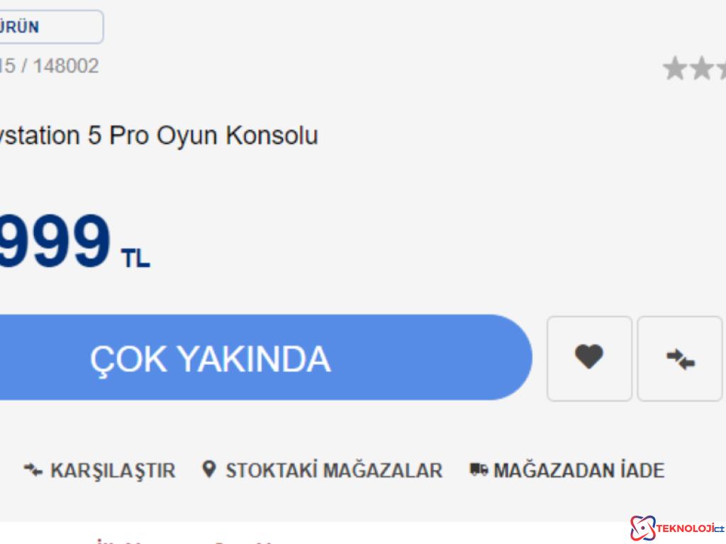 PS5 Pro Türkiye Fiyatı ve Çıkış Tarihi Belli Oldu!