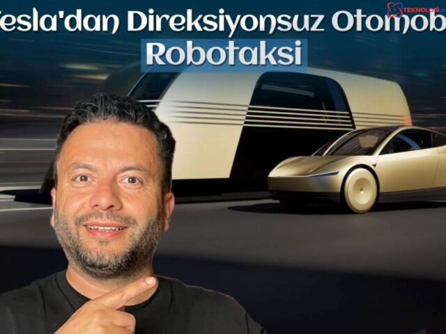 Tesla’dan direksiyonsuz Robotaksi: Cybercab ve Robovan tanıtıldı!