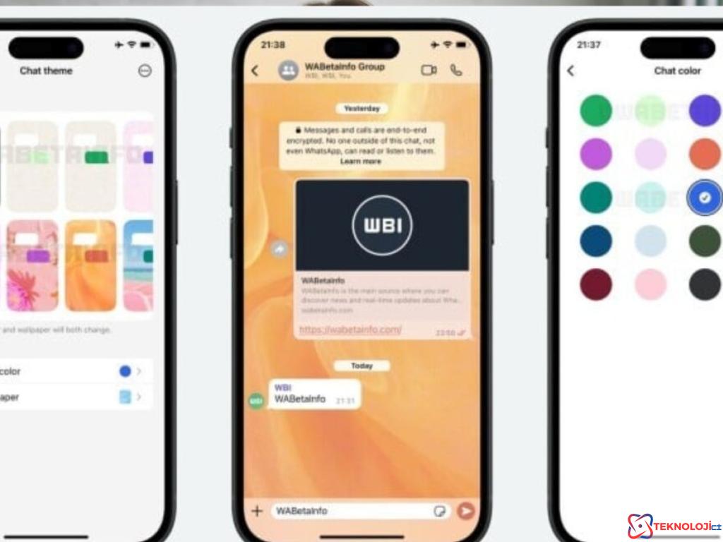 WhatsApp Yeni Temalarla Sohbetlerinizi Kişiselleştiriyor