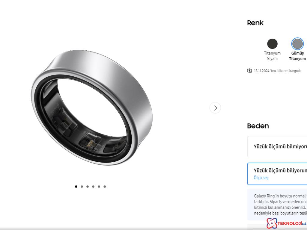 Samsung Galaxy Ring Özellikleri