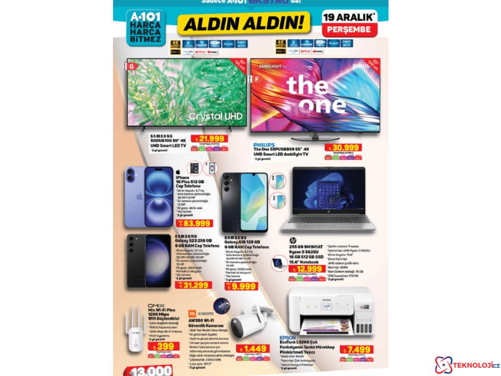 iPhone 16 Pro A101'de!