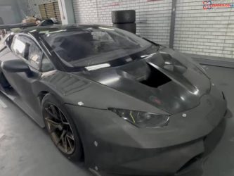 Honda Civic Type R Motorlu Lamborghini Huracan Super Trofeo Projesi