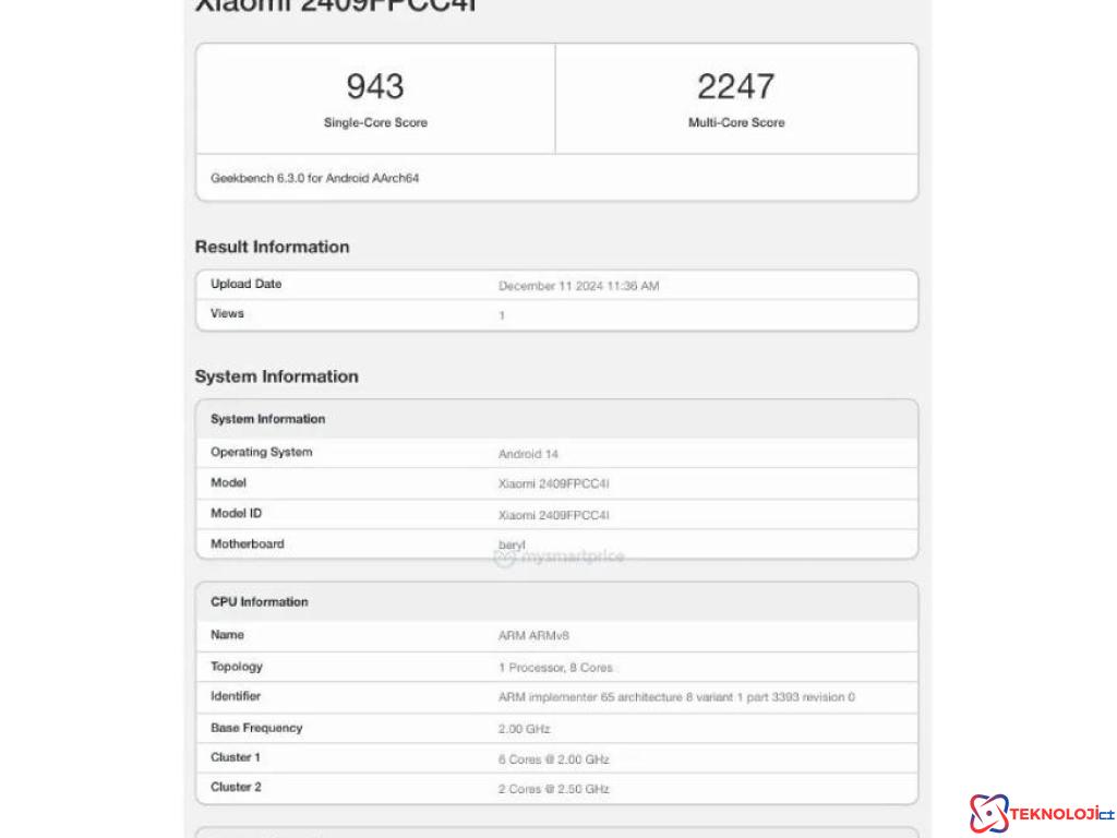 POCO X7 Neo: Geekbench Testlerinde Ortaya Çıktı!