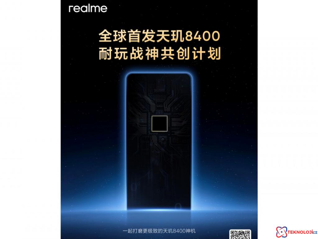 Realme Neo7 SE, MediaTek Dimensity 8400 İşlemcili Birinci Telefon Olacak