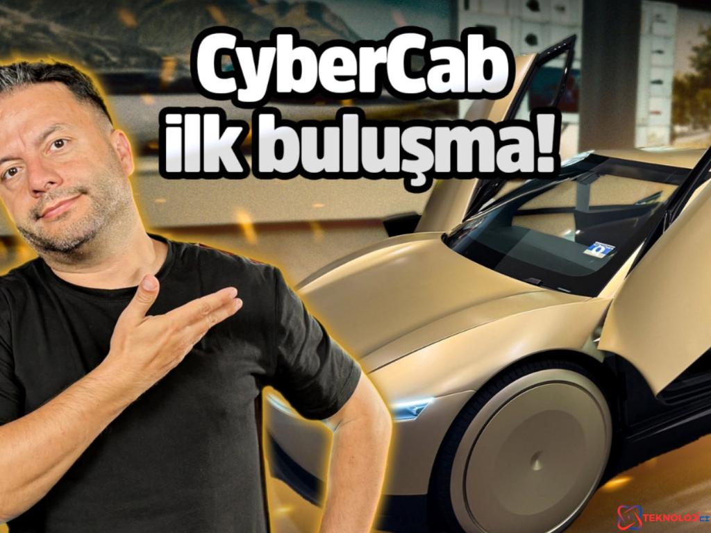 Tesla'nın Sürücüsüz Taksi Konsepti: CyberCab Oyun Koluyla Yönetilebiliyor!