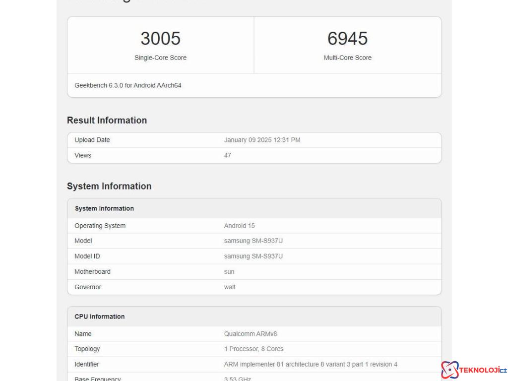 Galaxy S25 Slim Performans Canavarı Olmaya Hazırlanıyor!