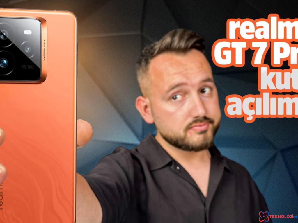 Realme GT 7 Pro Kutu Açılımı!