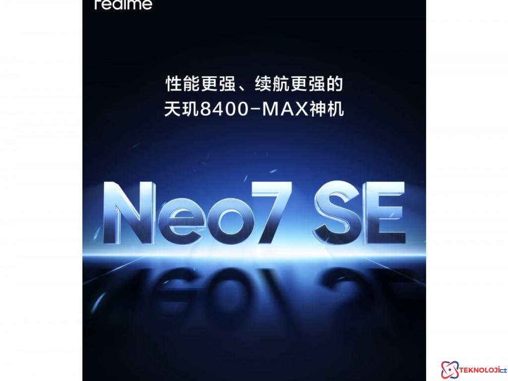 realme'nin Komik Yeni Modeli: Neo 7 SE!