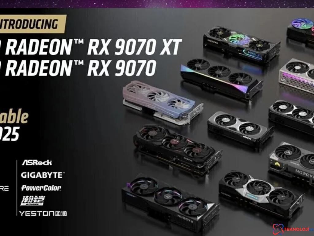 AMD Ryzen 9 9000X3D ve Radeon RX 9070 Serisi Geliyor