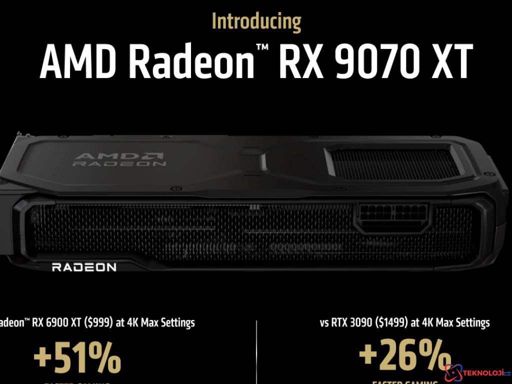 AMD, Yeni Radeon RX 9070 ve RX 9070 XT Ekran Kartlarını Tanıttı