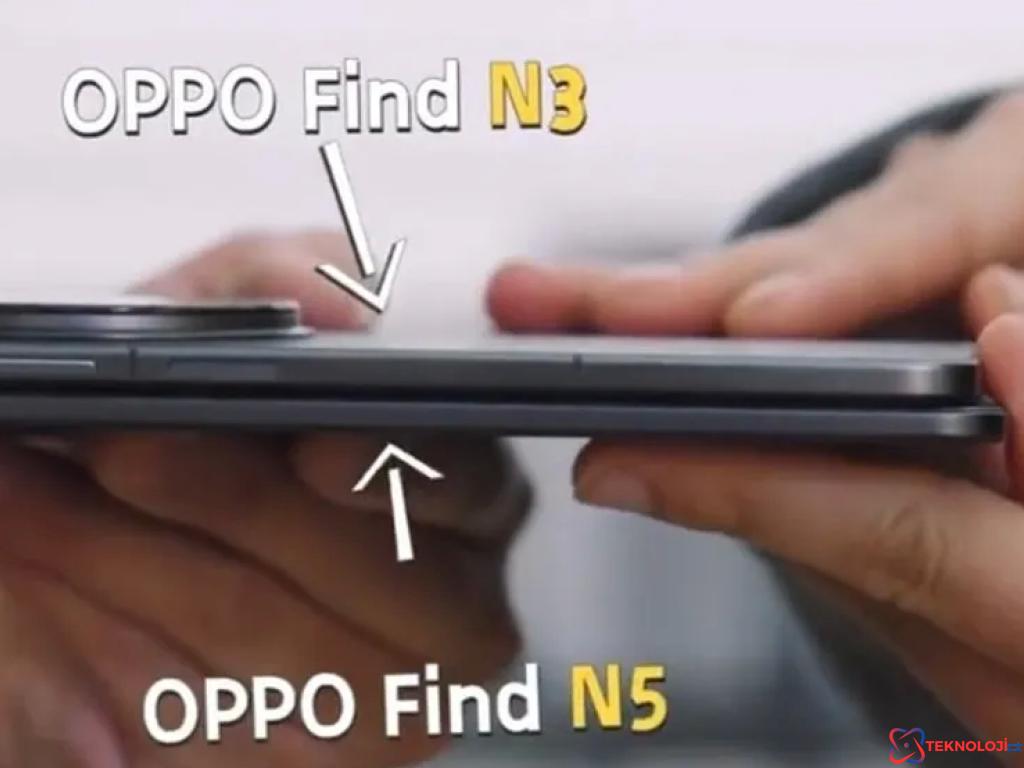 Oppo Find N5: Katlanabilir Telefonlarda İncelik Yarışı Devam Ediyor