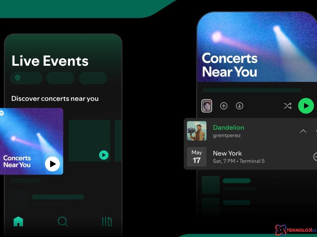 Spotify'dan Yeni Bir Soluk: Yakınındaki Konserler Çalma Listesi