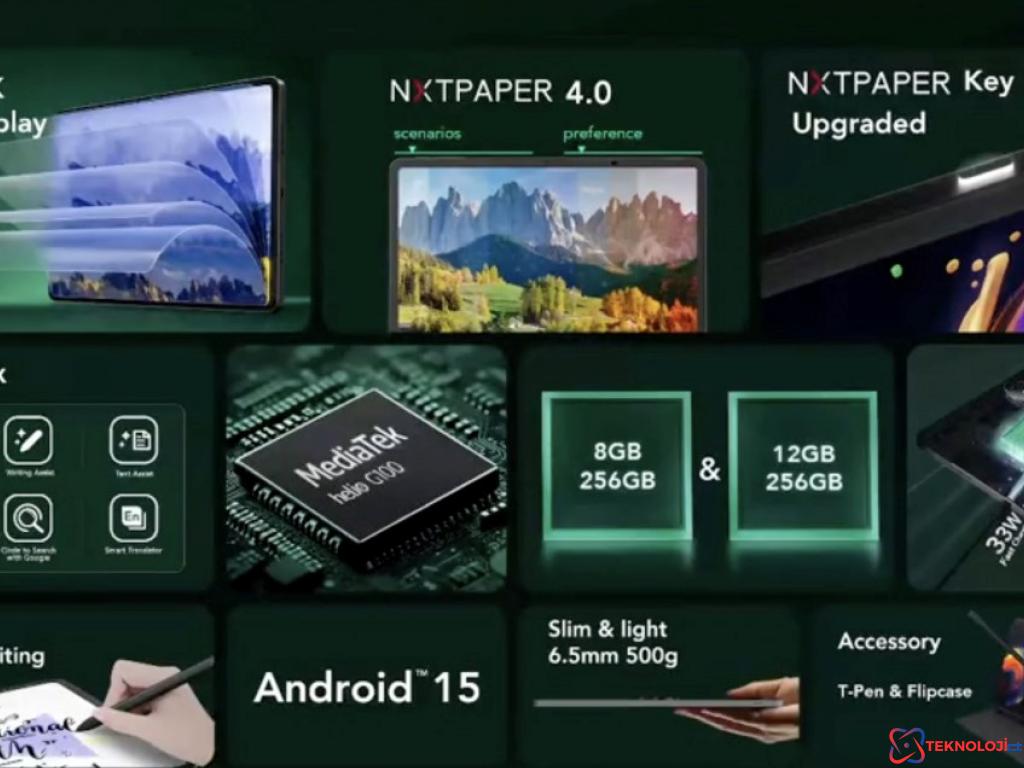 MWC 2025'te TCL Nxtpaper 11 Plus Tanıtıldı!