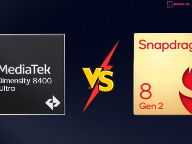 Mobil İşlemci Rekabeti: MediaTek Dimensity 8400 Ultra vs. Qualcomm Snapdragon 8 Gen 2